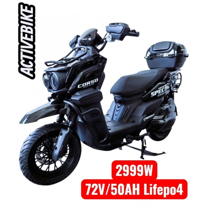Електричний мопед Corso Special RS SP-510482 (2999W, 72V/50AH) літій-залізо-фосфатний